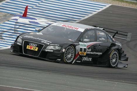 Timo Scheider kørte sig i dag til sin første sejr i DTM mesterskabet.
